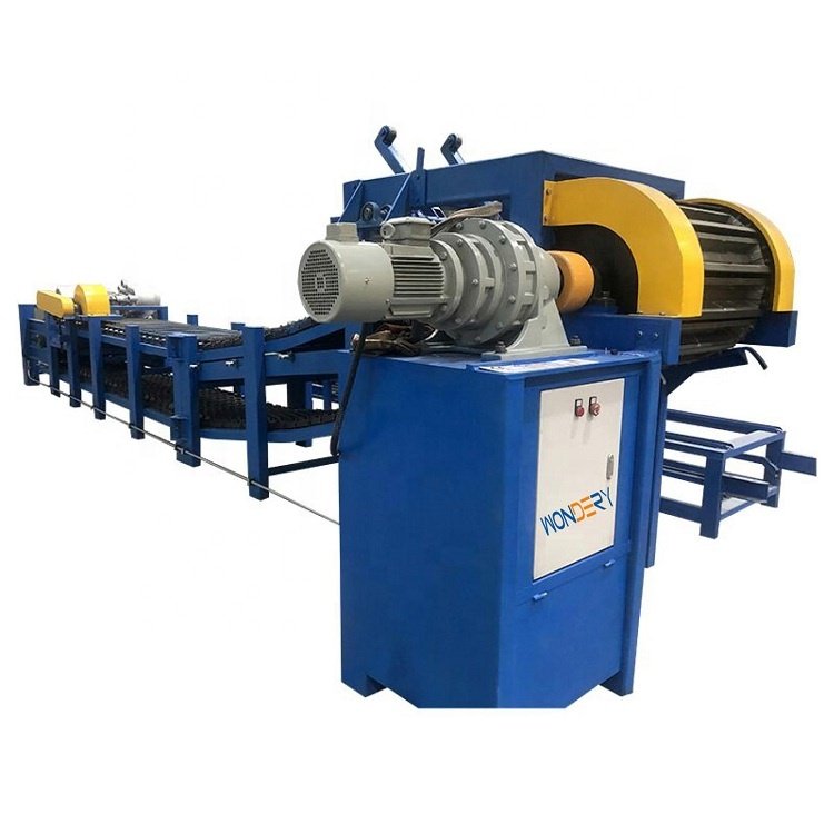 WONDERY High Quality Automatic Control Copper Zinc Aluminum Ingot Conveyor Continuous Production Line