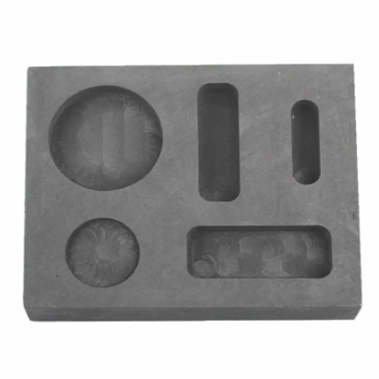 Customized Graphite Trough Graphite Ingot Mold for Melting Aluminum Gold Silver