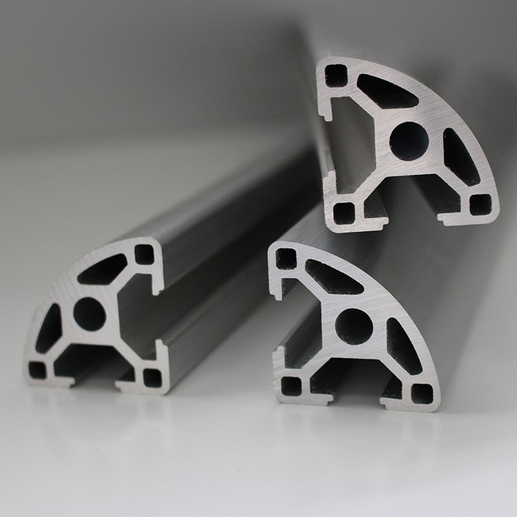 Custom Industrial Aluminum Extrusion Profile 3030 45 Degrees Aluminum Profile