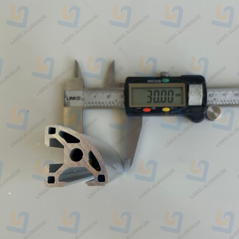 Custom Industrial Aluminum Extrusion Profile 3030 45 Degrees Aluminum Profile