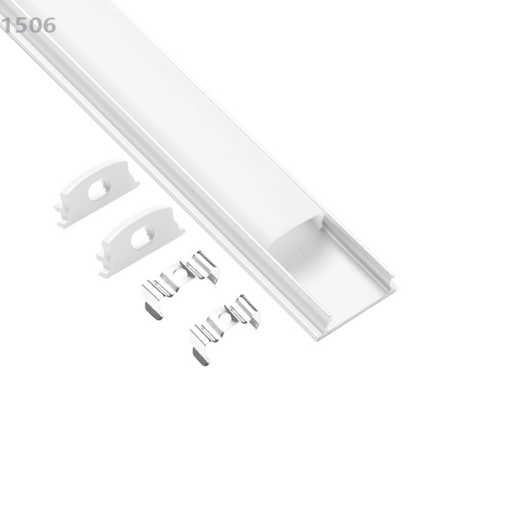 surface mounted led aluminium profile for led bar light, led strip aluminum channel, waterproof aluminum housing