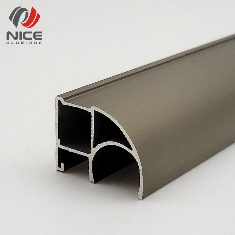 kitchen cabinet closet wardrobe sliding glass door aluminum frame profile