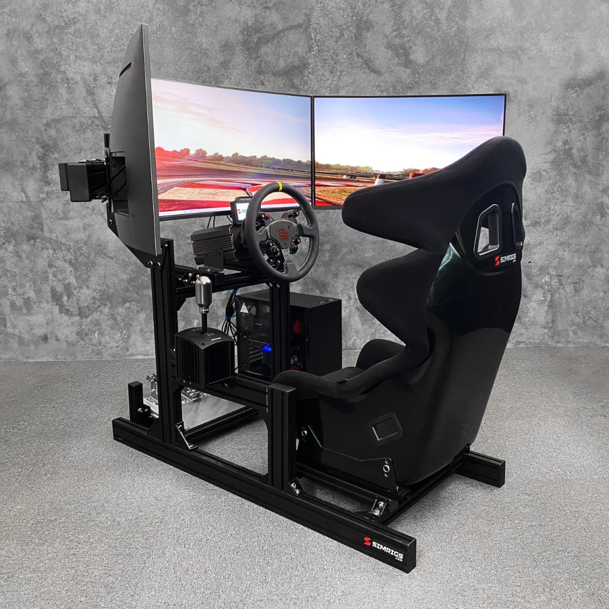 Aluminum profiles 4040 GT2 cockpit racing rig simulator sim racing kit frames Sim Racing chassis S-Dream