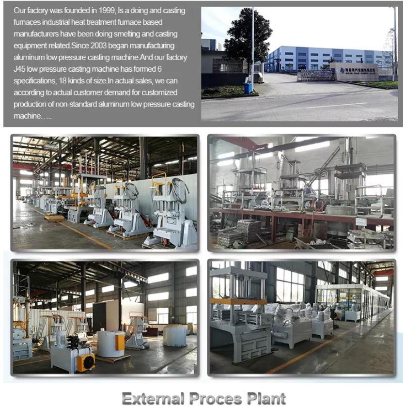 Aluminum continuous casting machine price low pressure ingot casting machine