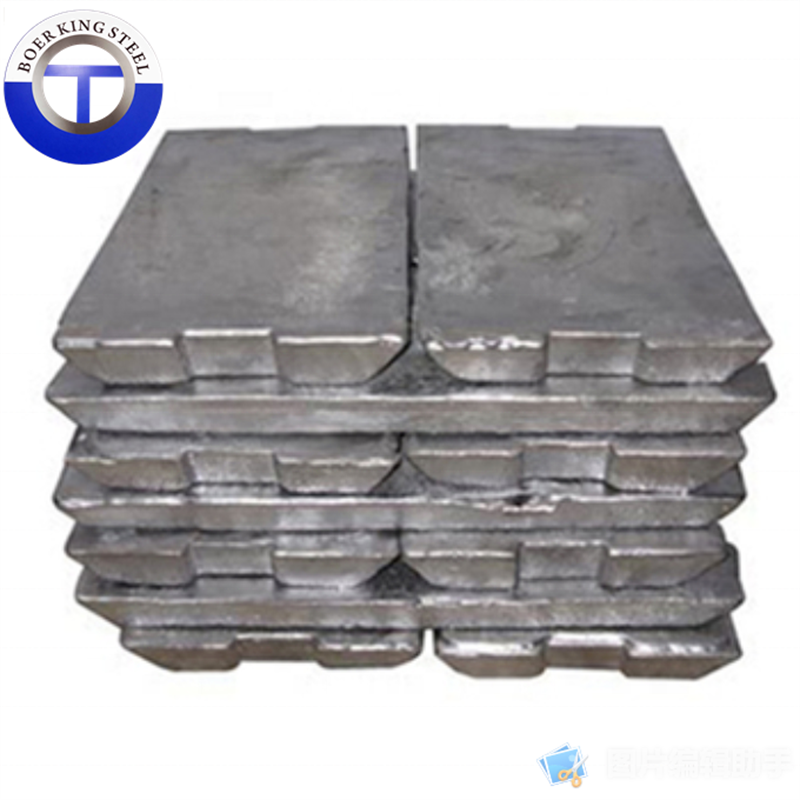 In Stock Wholesale Raw materials Zinc Ingot Zn99.99 Zn99.95 Zn 99.50 Zn98.50 For Building Material