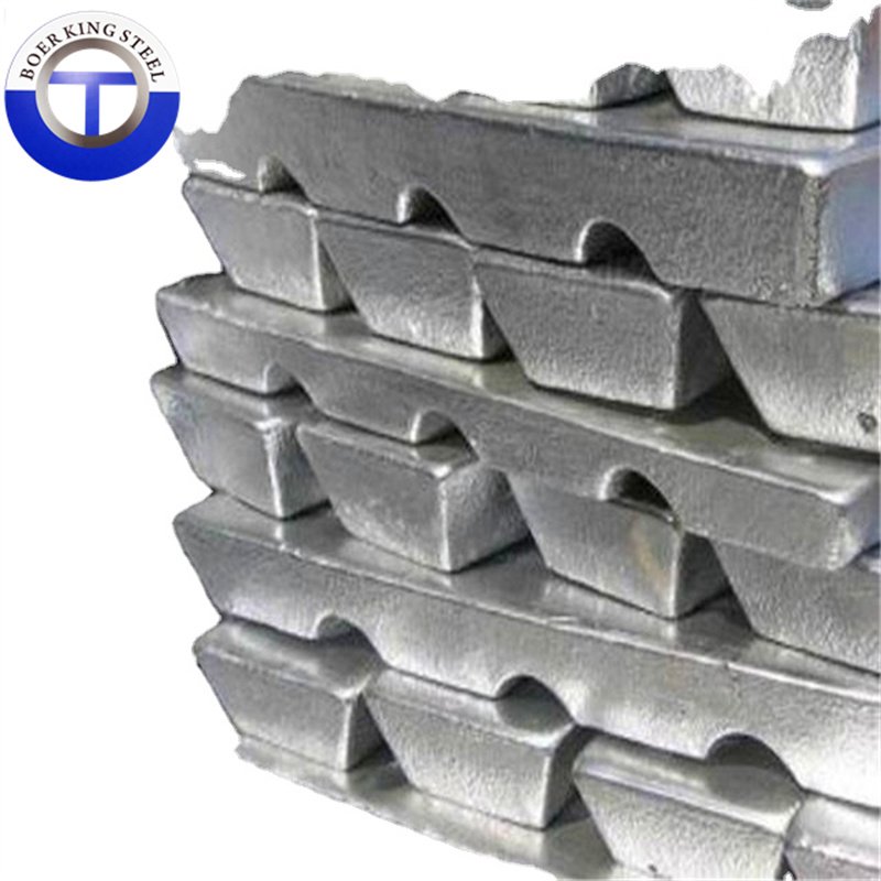 In Stock Wholesale Raw materials Zinc Ingot Zn99.99 Zn99.95 Zn 99.50 Zn98.50 For Building Material