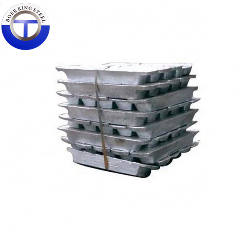 In Stock Wholesale Raw materials Zinc Ingot Zn99.99 Zn99.95 Zn 99.50 Zn98.50 For Building Material