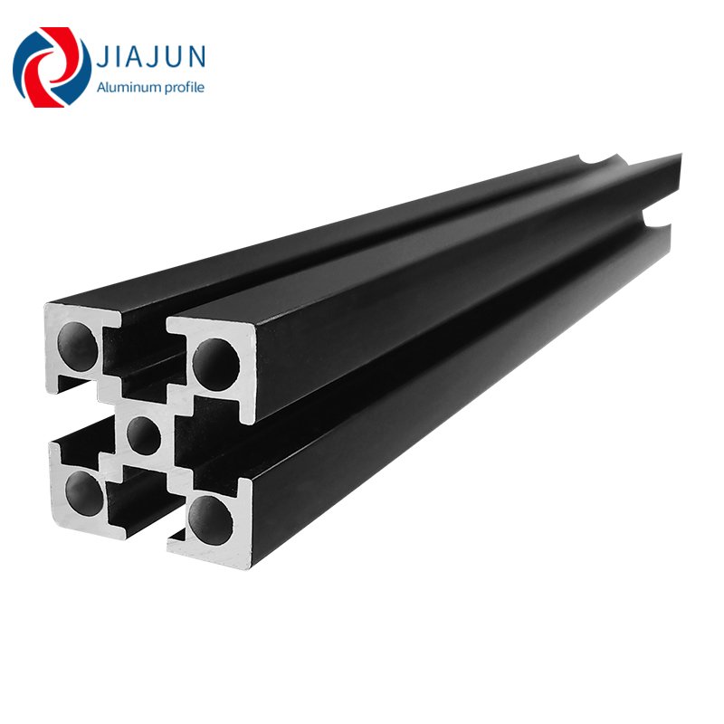 Industrial aluminum profile National standard 2020T black 3D printer Aluminum profile 2040/2060/2080