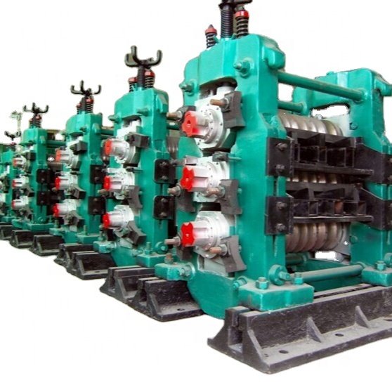Time-saving and labor-saving two-high rolling mill series