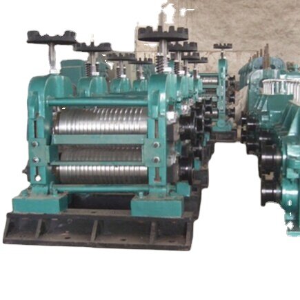 Time-saving and labor-saving two-high rolling mill series