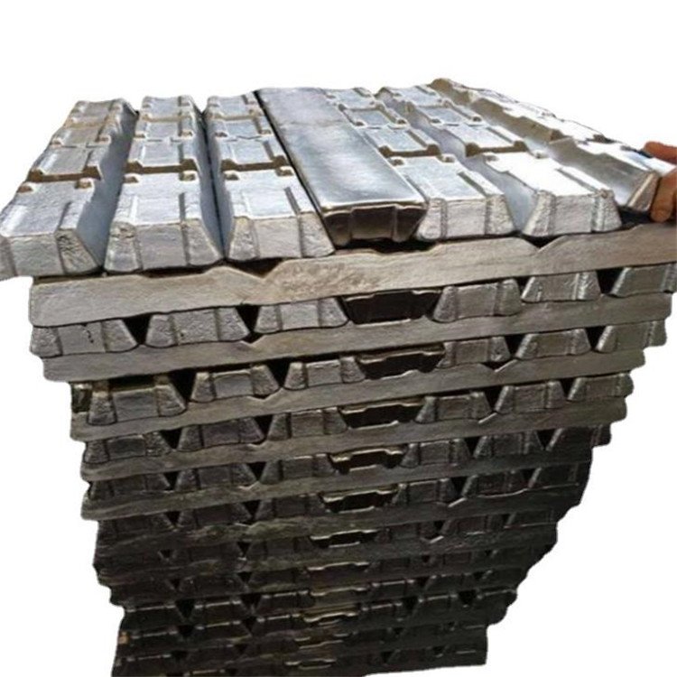 Zinc Ingot Astm B418-95 99.99% Pure Zinc Anode Ingots For Boats Anti-corrosion Anode Zinc Ribbon