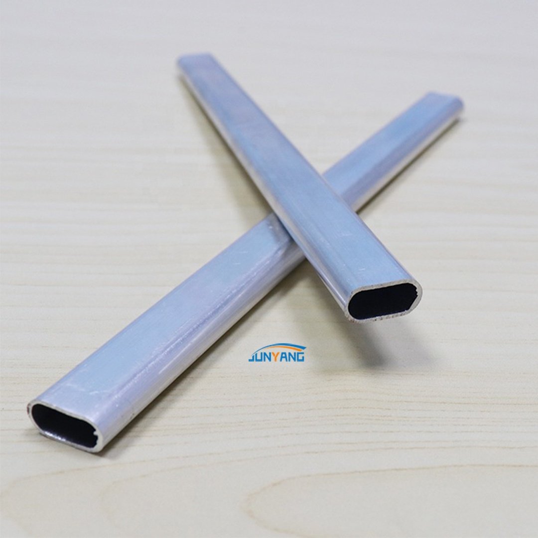 6061 6063 T5 T6 Aluminium Circular Oval tube Pipe Half circle Aluminum Pipes Tubes Round Extruded Aluminum Profile