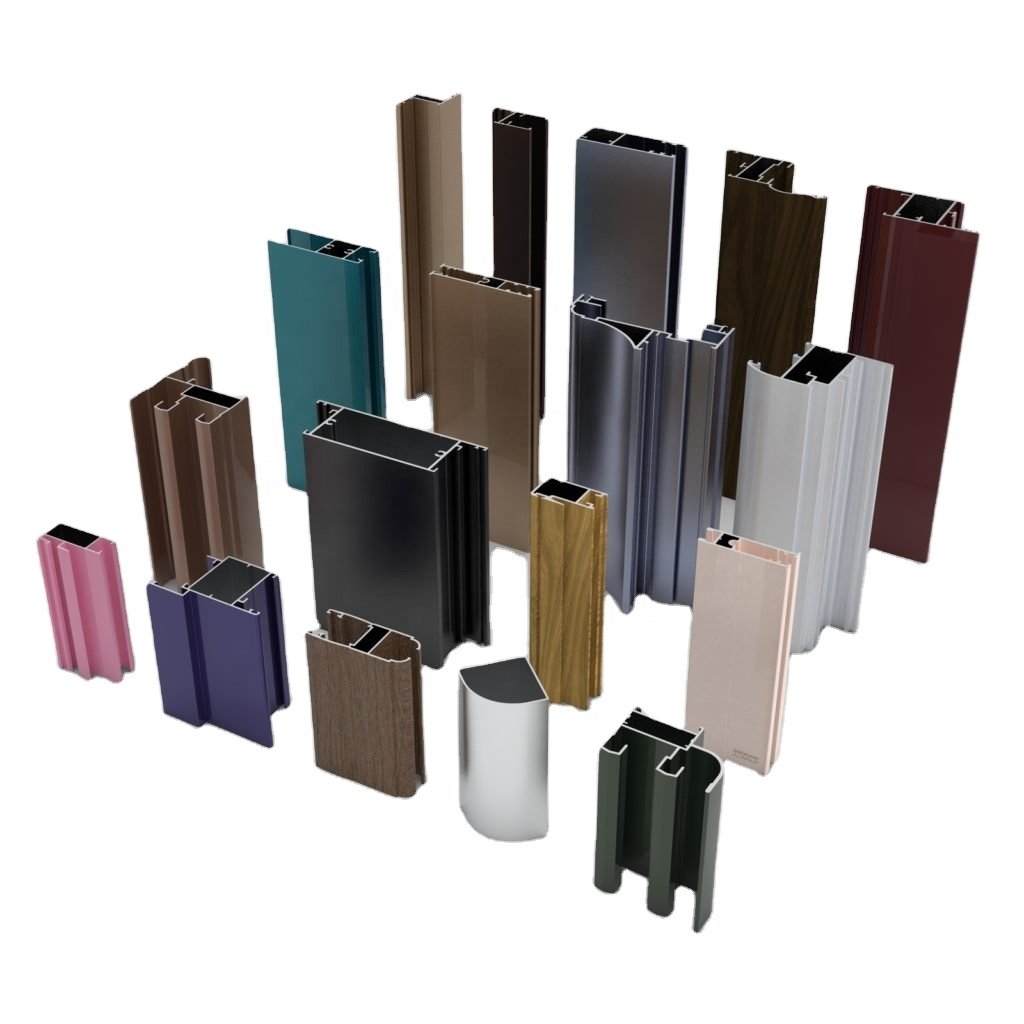 en aw 6063 profile aluminium extruded profiles for kitchen cabinet