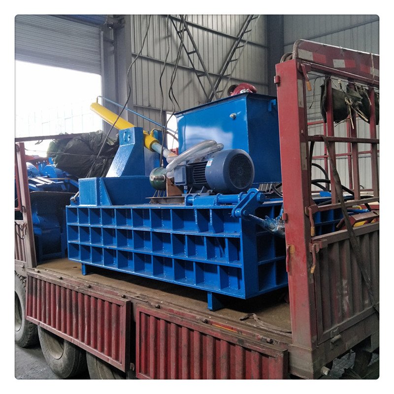metal briquetting machine Aluminum cans baler machine aluminum melting plant ingot making aluminum scraps compress machine