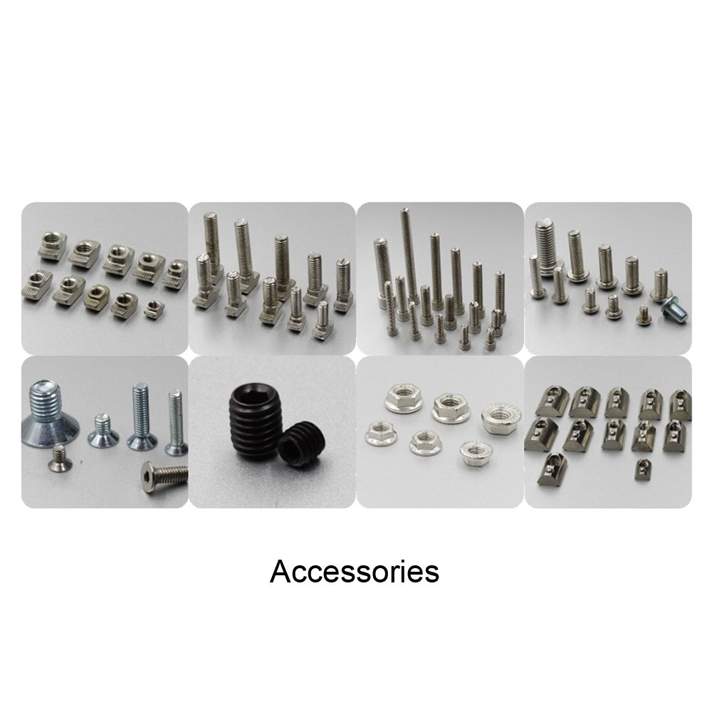 Profile Manufacturer 5050 Industrial Aluminium Frame Material V Slot T Track Extrusion Aluminium Alloy 6063 perfil aluminio 5050