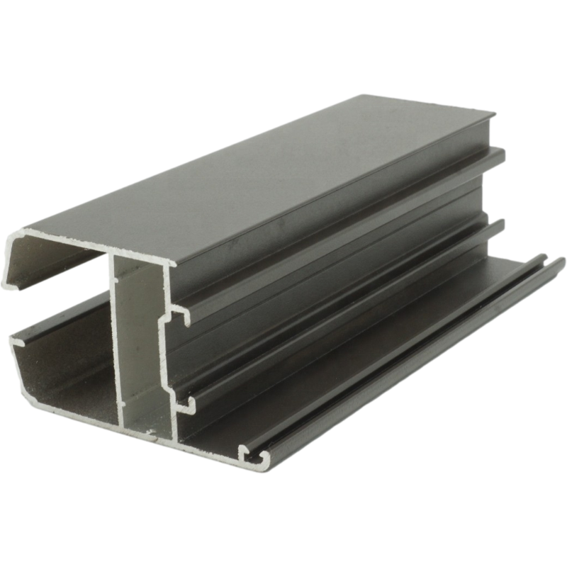 Philippines market hot sell anodized Bronze/powder coated white 798 aluminum section aluminum profile aluminum frame
