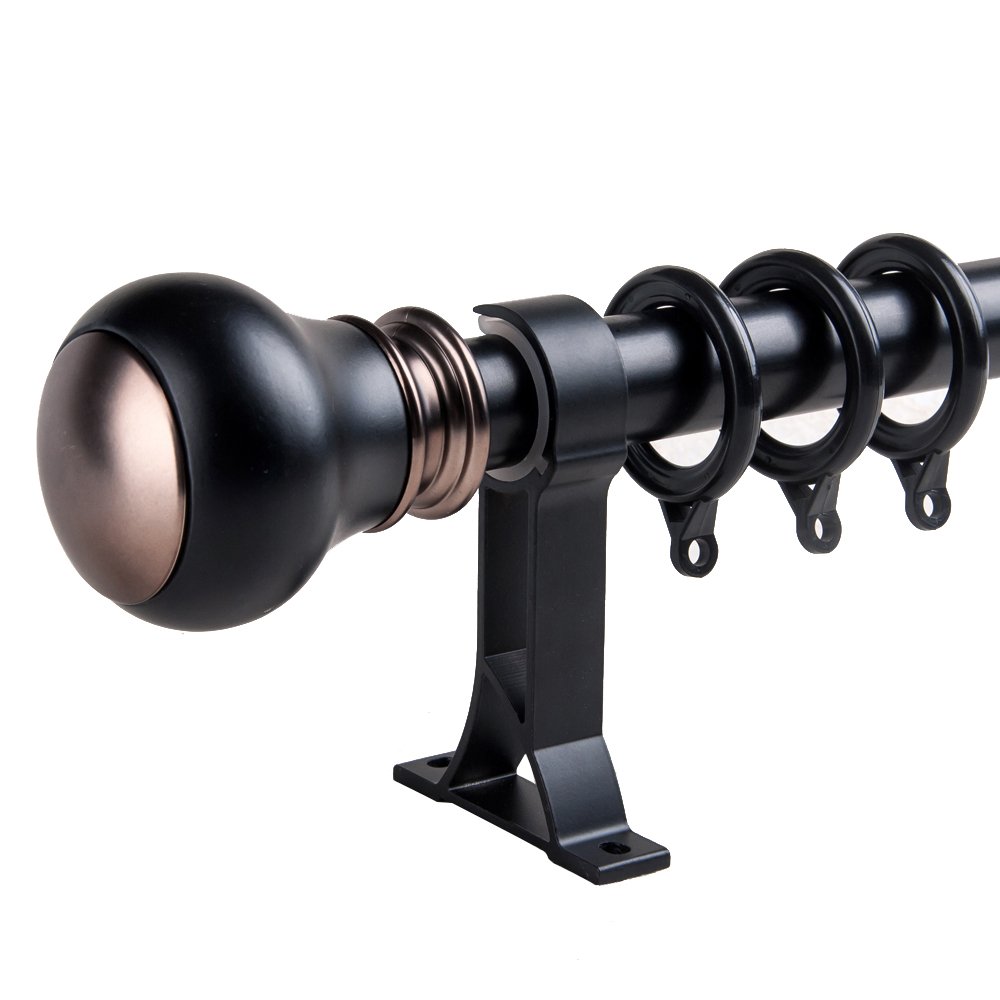 Wholesale Customized Round Extrusion Powder Coating Curtain Pole Rod Window Aluminum Profiles
