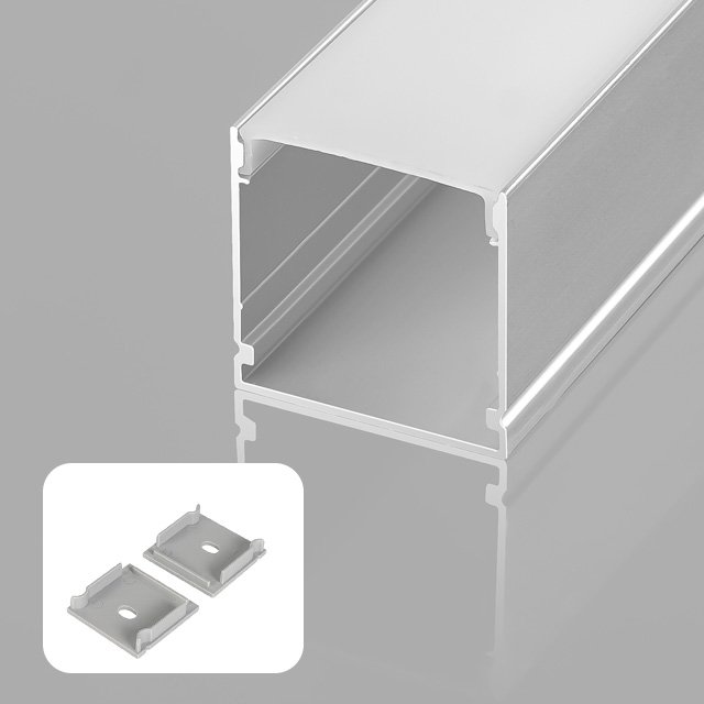A3030 Led Aluminum Profile Light Surface Mounted, Aluminum Extrusion Profiles Channel with Diffuser for led Strip