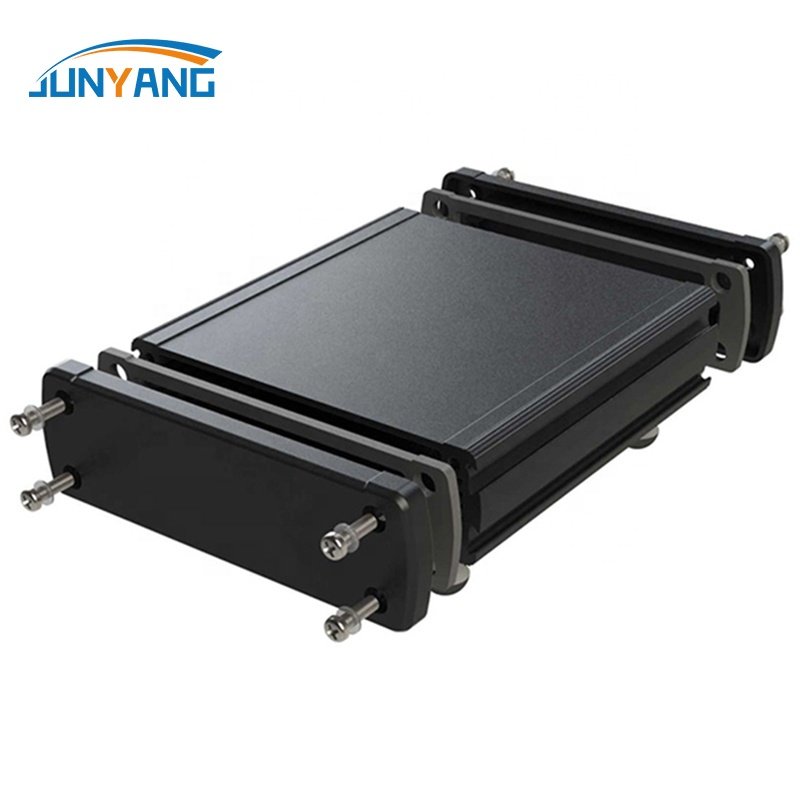 Custom Aluminum Extruded CNC Housing Power Amplifier Case PCB Box Anodized Electronic Enclosure Aluminum Profiles