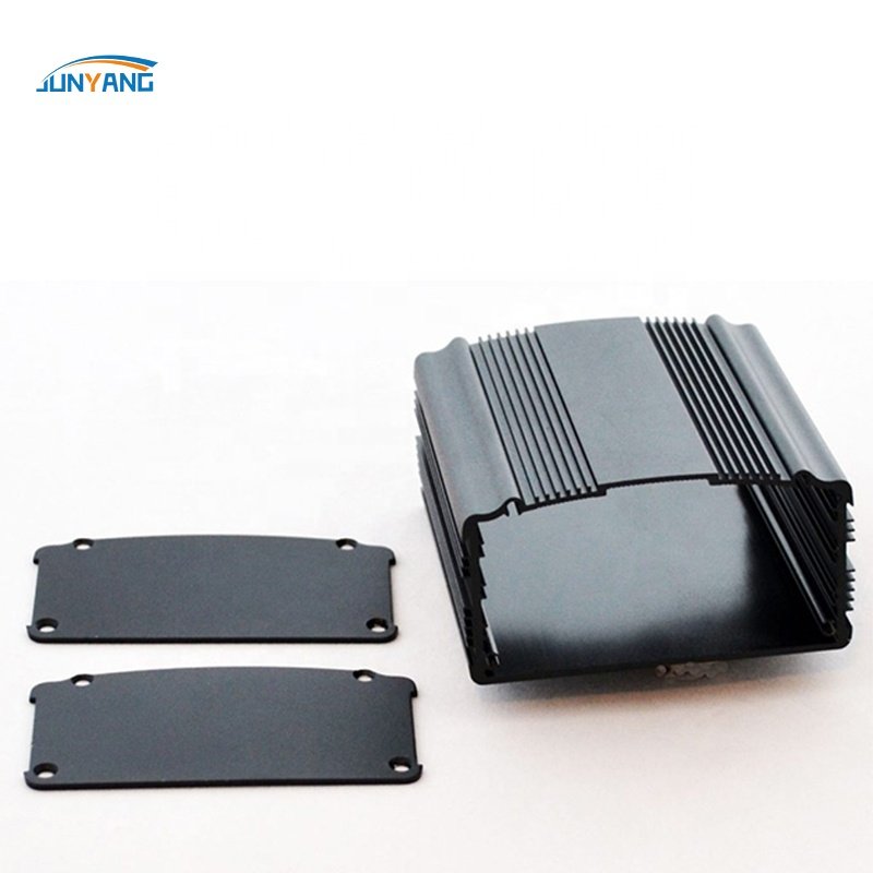 Custom Aluminum Extruded CNC Housing Power Amplifier Case PCB Box Anodized Electronic Enclosure Aluminum Profiles