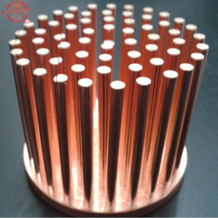 Round Cold Forging Splayed Pin Fin Heatsink, Extruded aluminum profiles heatsinks for led downlight
