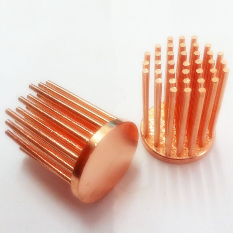 Round Cold Forging Splayed Pin Fin Heatsink, Extruded aluminum profiles heatsinks for led downlight