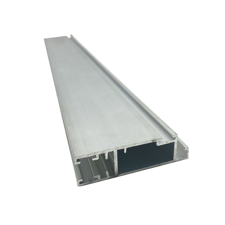 6063-T5 Windows and Doors Aluminum Extrusion Profile Anodized Champagne Custom Aluminum Profile for Benin
