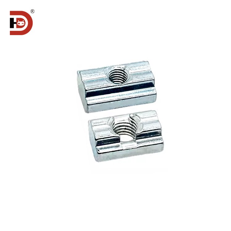 aluminum profile nut T-nut slider nut 30304040 profile M3-M4-M5-M6-M8 aluminum fastener Carbon steel/stainless steel material