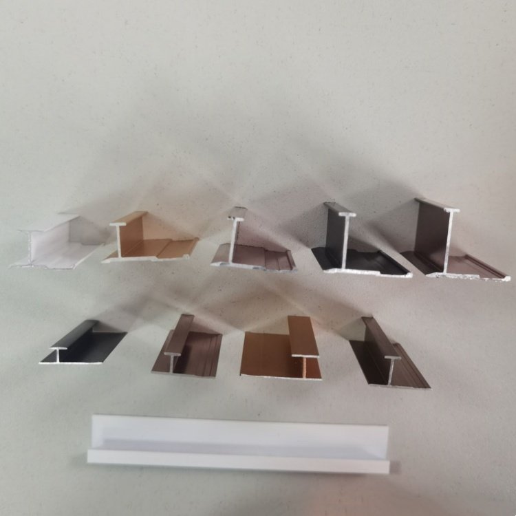Customized Wall Joint Edge Trim Decor Accessories Sub-line H Joining Profile Aluminum Profiles For Wall Panel