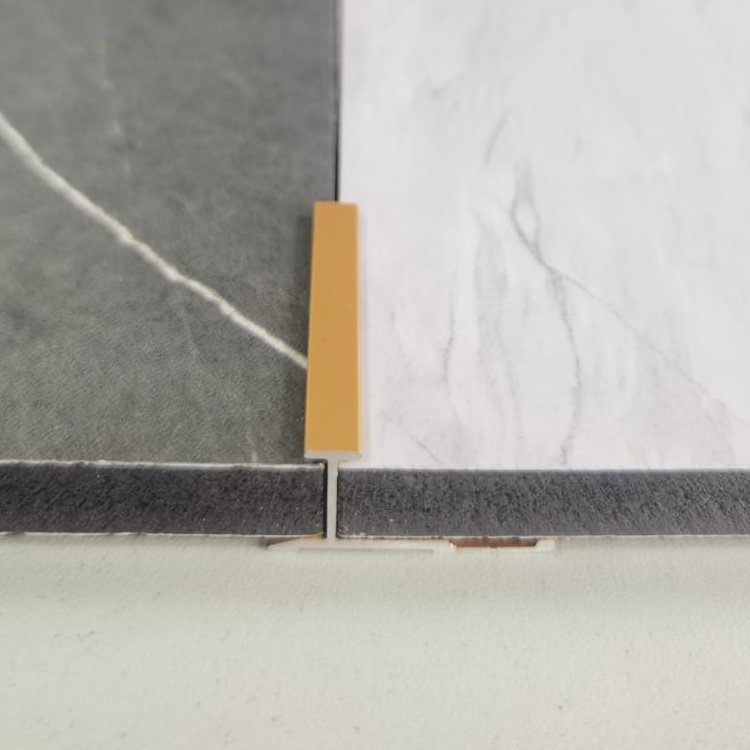 Customized Wall Joint Edge Trim Decor Accessories Sub-line H Joining Profile Aluminum Profiles For Wall Panel
