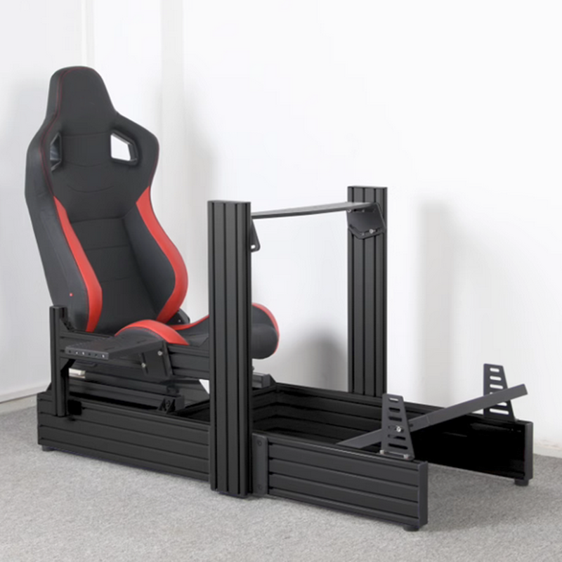 Custom 40160 Aluminum Profile DIY Car Driving Training Simulate Chair Simracing Simulator Seat Sim Rig Sim Racing Cockpit