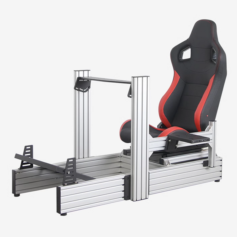 Custom 40160 Aluminum Profile DIY Car Driving Training Simulate Chair Simracing Simulator Seat Sim Rig Sim Racing Cockpit