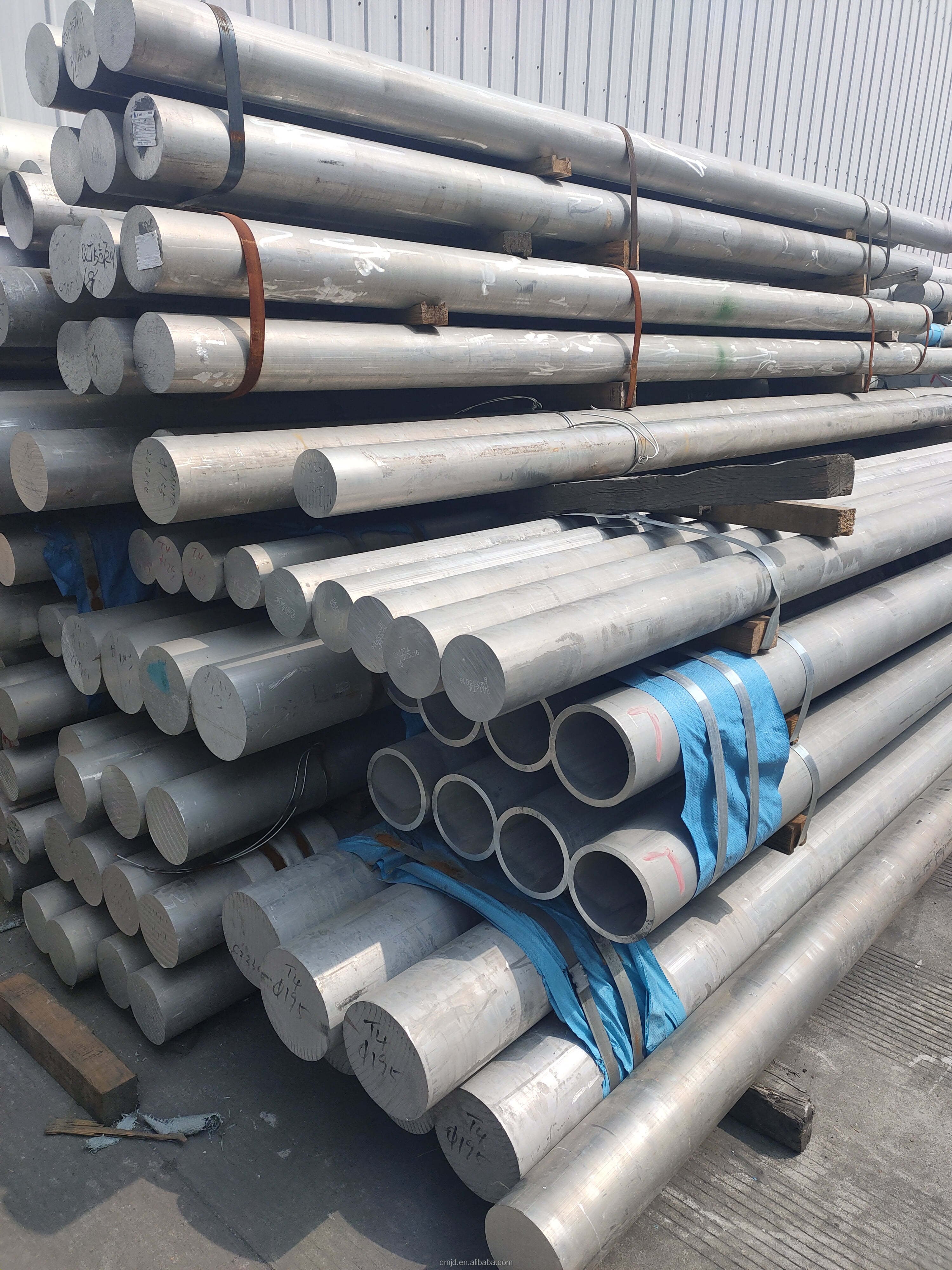 High Quality Aluminum Billet and Ingot 6063 6061 Aluminium Bar Aluminum Rod Price In Stock