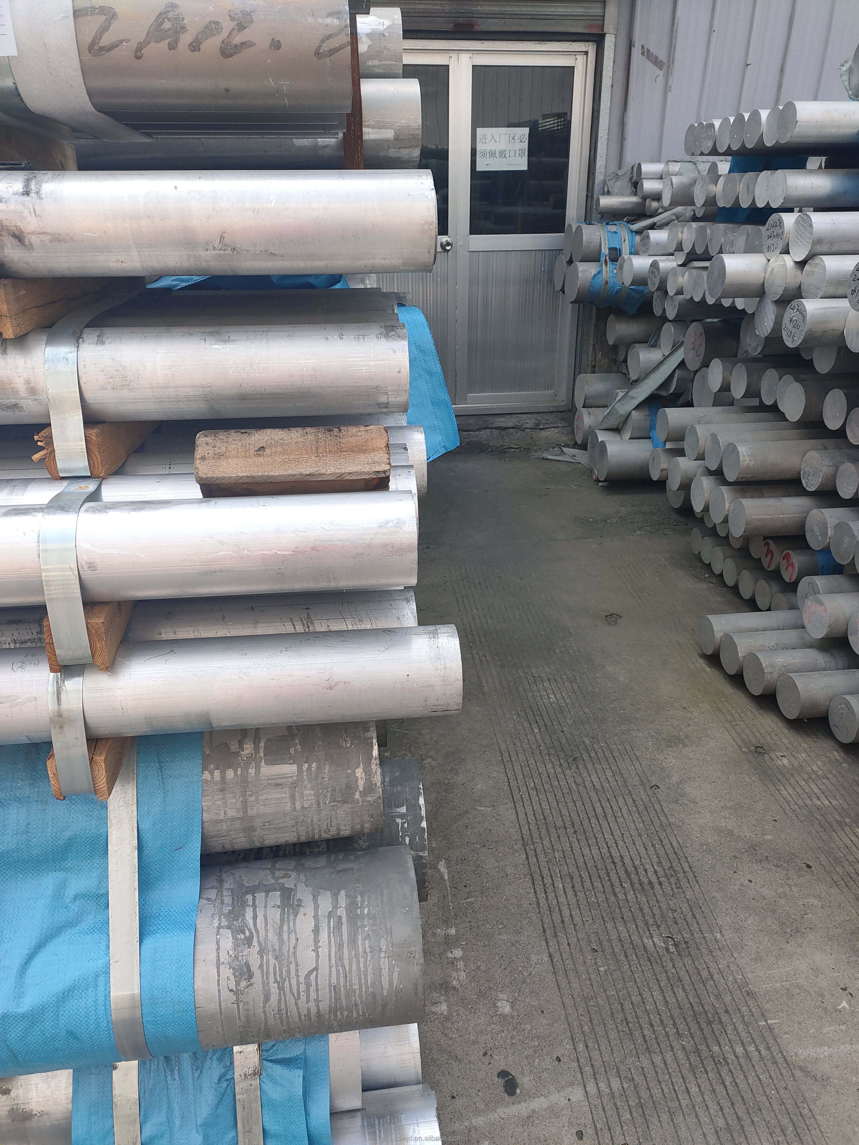 High Quality Aluminum Billet and Ingot 6063 6061 Aluminium Bar Aluminum Rod Price In Stock