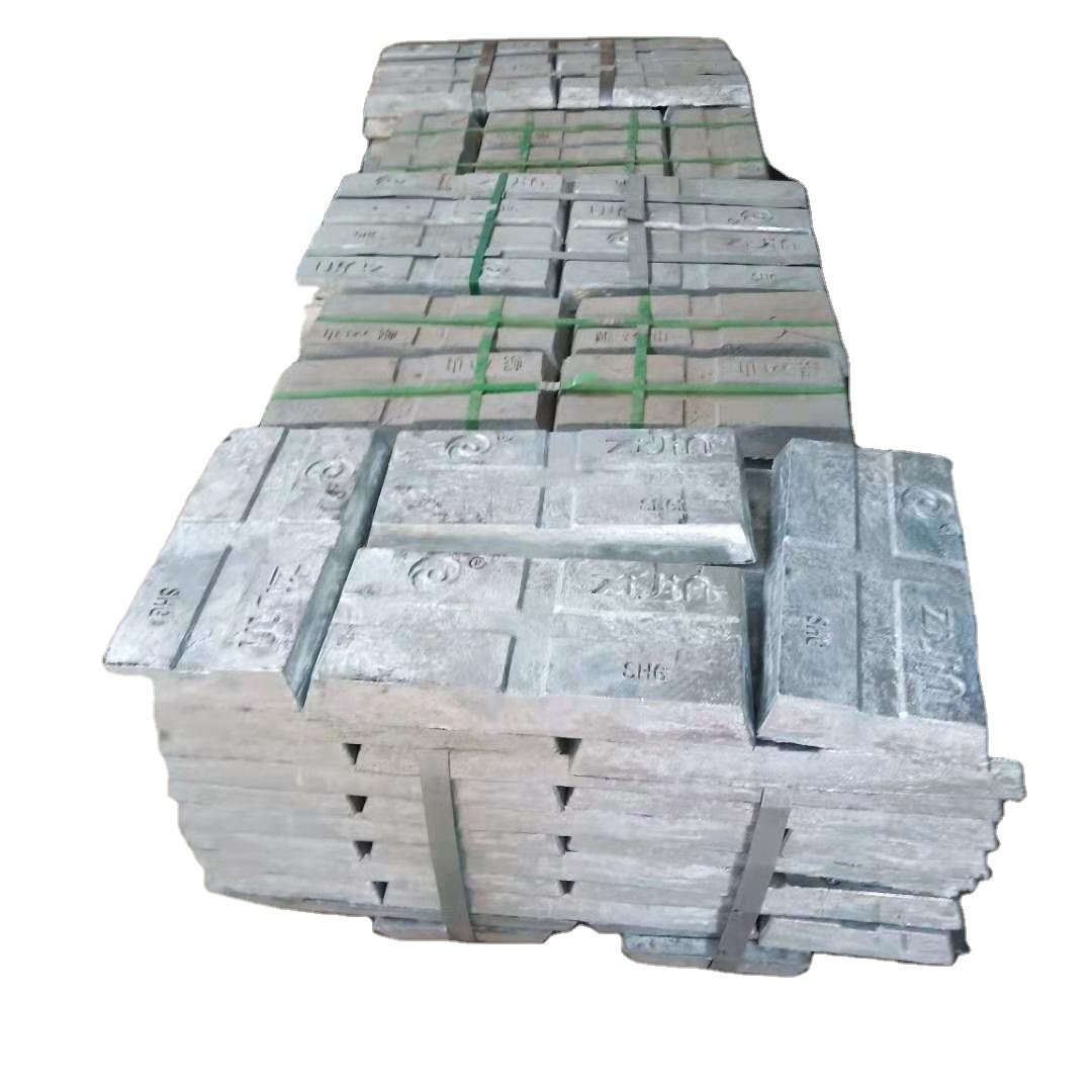 Zinc Metal Ingots High Quality Pure Zinc Ingot 99.995% Factory Price Special High Grade Zinc Ingots