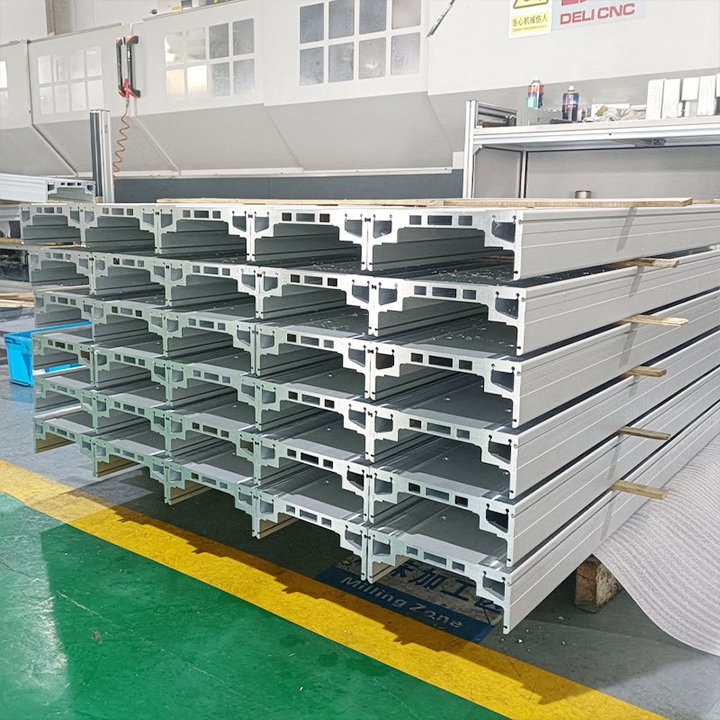 Heavy duty factory industrial extruded aluminum profile for aluminium trailer