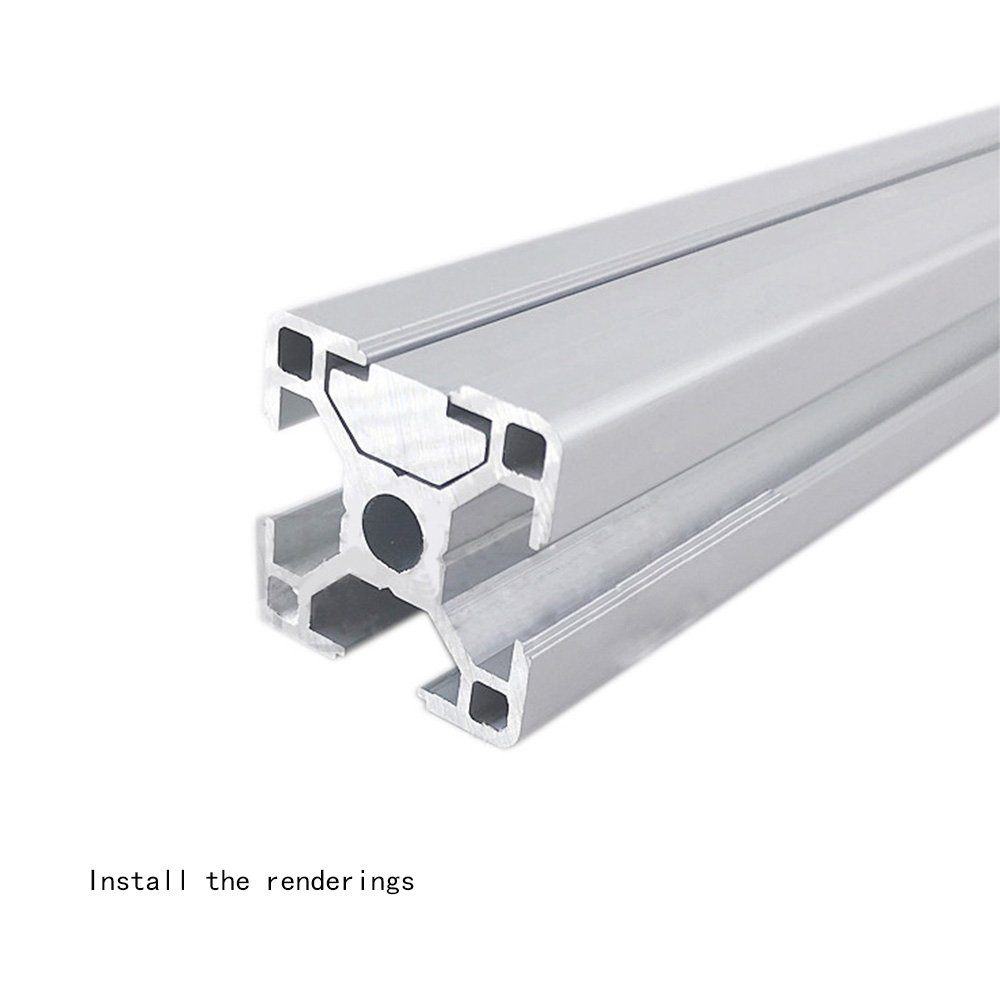100mm 200mm 300mm hot sale 10 pcs Aluminum Profile 2020 Aluminum Profile Linear Rail