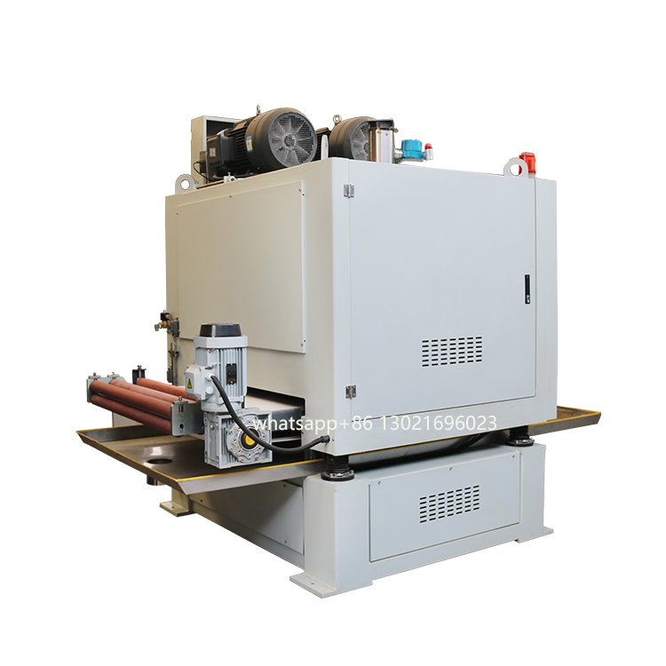 Automatic Wide Belt Sander Water Wet Aluminium Stainless Steel magnesium Sanding Machine Flat Plane Polishing Grind Machines