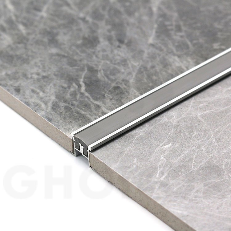 Decorating Type Aluminium Wall Movement Expansion Joint aluminum Profile Plastic Insert Corner Profiles for Ceramics
