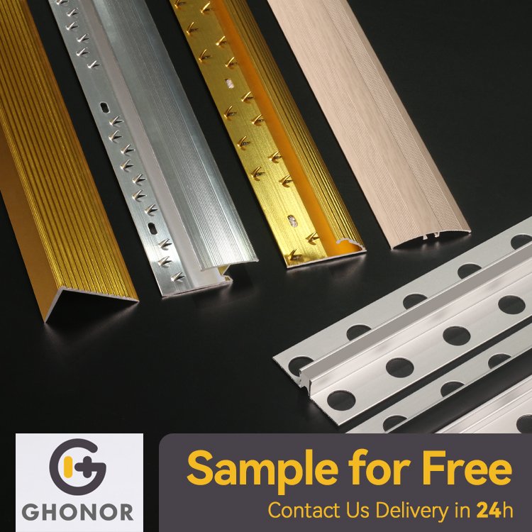 Decorating Type Aluminium Wall Movement Expansion Joint aluminum Profile Plastic Insert Corner Profiles for Ceramics