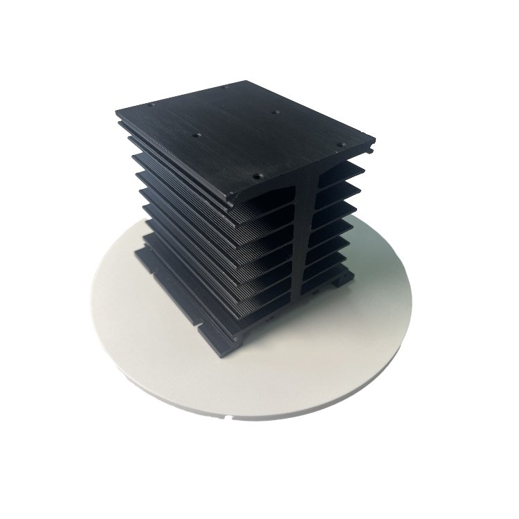 OEM Heatsink Aluminum Profile Custom Drawing High Density Aluminum Extruded Heat Sink Profile