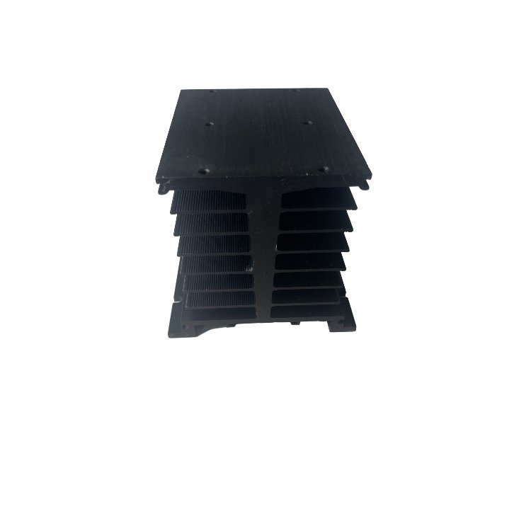 OEM Heatsink Aluminum Profile Custom Drawing High Density Aluminum Extruded Heat Sink Profile