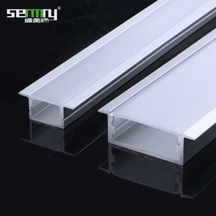 Square Suspended Linear Lamp Hoisting Pendent Driver in Alu Profil Extrusion Channel For Led Strip Lights Aluminum Profile