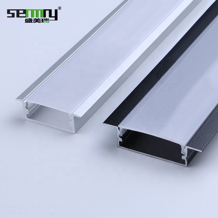 Square Suspended Linear Lamp Hoisting Pendent Driver in Alu Profil Extrusion Channel For Led Strip Lights Aluminum Profile