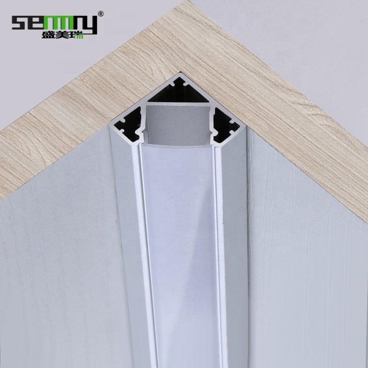 Square Suspended Linear Lamp Hoisting Pendent Driver in Alu Profil Extrusion Channel For Led Strip Lights Aluminum Profile