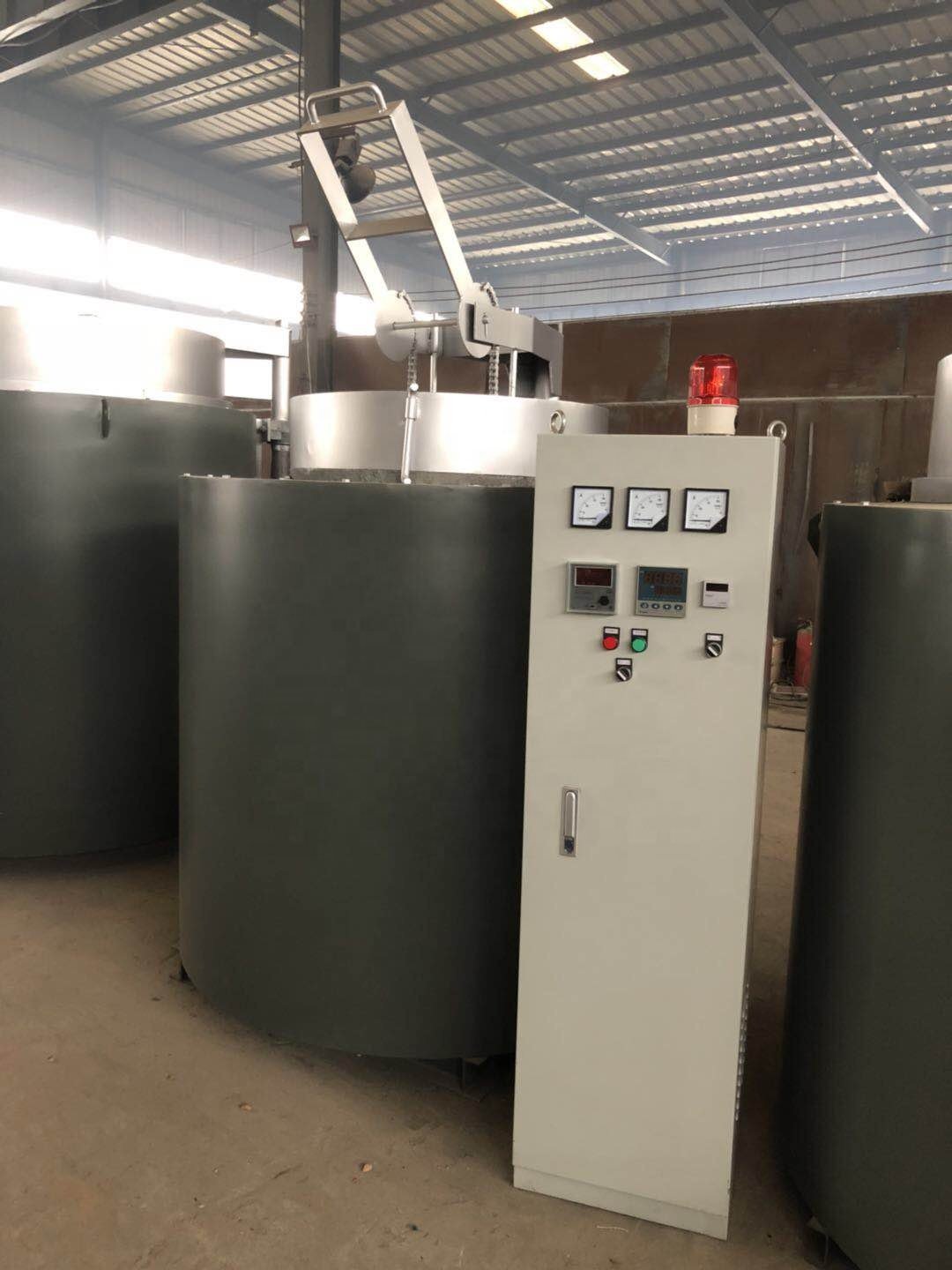 laboratory aluminum melting crucible furnace for making aluminum ingot