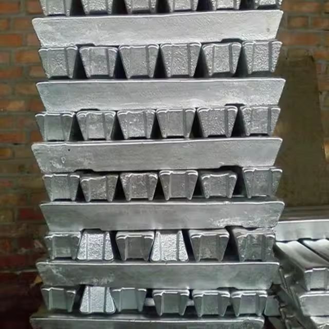 A7 Grade Aluminium Ingot 99.7% Pure Industrial Application Chemical Composition-Al