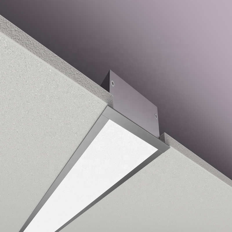 ALP017-N/ALP3535T/ALP017-R5 35*35mm recessed aluminum Led Profiles with PC PMMA Diffuser cover