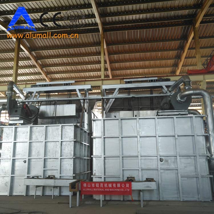 5 Tons Aluminium Foundry Melting Furnace With Oil Burner