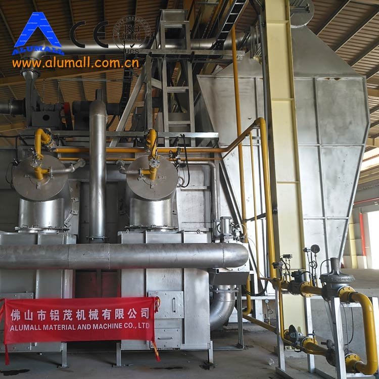 5 Tons Aluminium Foundry Melting Furnace With Oil Burner